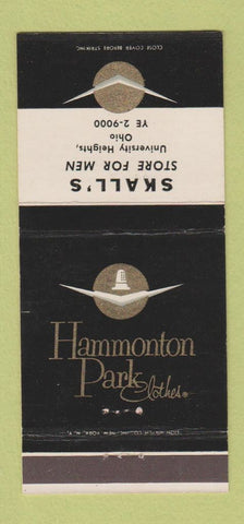Matchbook Cover - Skall's Clothes University Heights OH Hammonton Park 30 Strike