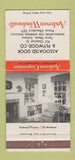 Matchbook Cover - Andersen Windows Associated Door Terre Haute IN 30 Strike