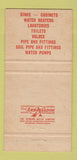Matchbook Cover - Bath Tub Alley fixtures Tampa FL plumbing supply 30 Strike