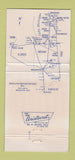 Matchbook Cover - Holland Motor Express Trucking MI WEAR 30 Strike