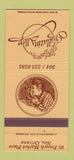 Matchbook Cover - Gallatin Alley New Orleans LA 30 Strike