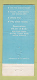 Matchbook Cover - Laguna Shores Resort Laguna Beach CA seahorse 30 Strike