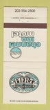 Matchbook Cover - Channel Inn Motel Washington DC 30 Strike