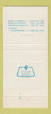 Matchbook Cover - National University San Diego CA 30 Strike
