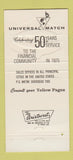 Matchbook Cover - United States League of Savings 1974 Convention 30 Strike