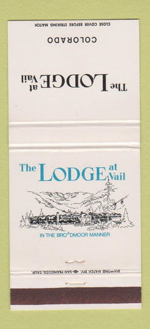 Matchbook Cover - The Lodge at Vail Colorado 30 Strike