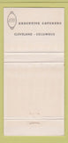 Matchbook Cover - Ohio Veterinary Medical Association WORN 30 Strike