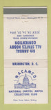 Matchbook Cover Nacamco Match Club Convention Cincinnati OH 1954 WEAR 30 Strike