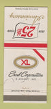 Matchbook Cover - Excel Corp Windows Elkhart IN 1953 WEAR 30 Strike
