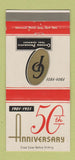 Matchbook Cover - Chicago Pneumatic Tool IL 1951 30 Strike