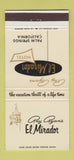 Matchbook Cover - Ray Ryan's El Mirador Hotel Palm Springs CA 30 Strike
