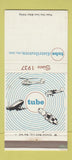 Matchbook Cover - Tube Distributors Euless TX aircraft aluminum 30 Strike