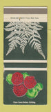 Matchbook Cover - Corham Flower Studio White Plains NY Artificial  30 Strike
