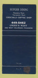 Matchbook Cover - Gwinn's West restaurant Pasadena CA 30 Strike