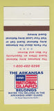 Matchbook Cover - Arkansas Army National Guard AR 30 Strike