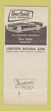 Matchbook Cover - Longview National Bank TX 30 Strike