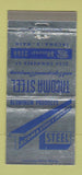 Matchbook Cover - Tacoma Steel Equipment WA WEAR 30 Strike