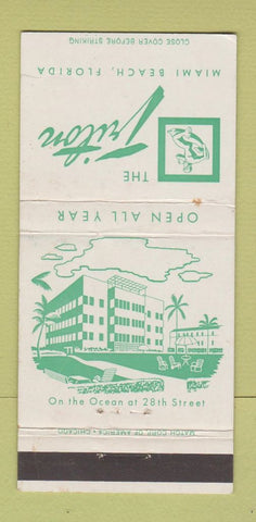 Matchbook Cover - The Triton Miami Beach FL WEAR 30 Strike
