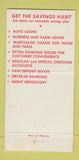 Matchbook Cover - Bank of Papillion NE WEAR 30 Strike