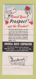 Matchbook Cover Florida Bankers Association Convention Miami 1959 WEAR 30 Strike