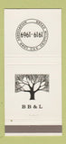 Matchbook Cover - Bryan Building and Loan Association 1969 Bryan TX 30 Strike