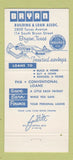 Matchbook Cover - Bryan Building and Loan Association 1969 Bryan TX 30 Strike