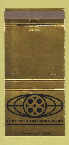 Matchbook Cover - Motion Pictures Association of America WEAR 30 Strike