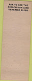 Matchbook Cover - Ulit Home Decorating Austin TX green