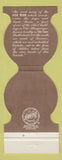 Matchbook Cover - High Noon Restaurant Albuquerque NM