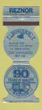 Matchbook Cover - Reznor Ide Air Equipment Wilkes Barre PA