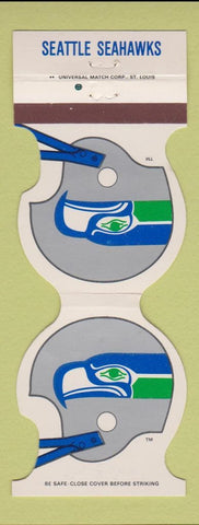Matchbook Cover - Seattle Seahawks Football Match Collectors Kent WA 1984
