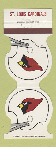 Matchbook Cover - St Louis Cardinals Football 1983 Brentwood Bank