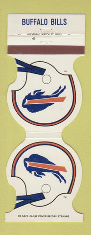 Matchbook Cover - Buffalo Bills Football 1983 Northfield Hilton Troy MI