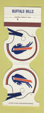Matchbook Cover - Buffalo Bills Football 1981 Salfranco's Hamburg NY
