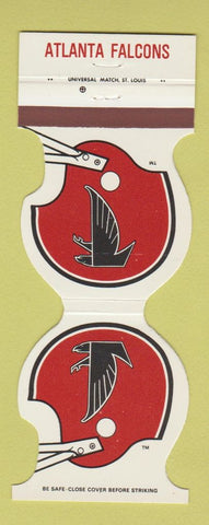 Matchbook Cover - Atlanta Falcons Football 1981 Ettco Wire Cable Ridgewood NY