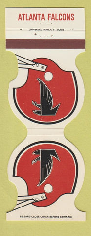 Matchbook Cover - Atlanta Falcons Football 1980 Stadium Hotel