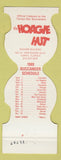 Matchbook Cover - Tampa Bay Buccaneers Football 1980 Hoagie Hut Tampa FL