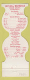 Matchbook Cover - San Francisco 49ers Football 1973 Security Pacific Bank