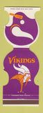 Matchbook Cover - Minnesota Vikings Football 1977 Spring Lake Park Bank MN