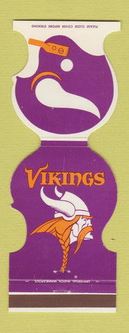 Matchbook Cover - Minnesota Vikings Football 1977 Spring Lake Park Bank MN