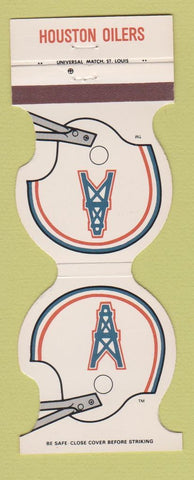 Matchbook Cover - Houston Oilers Football 1981 Kwik Kopy