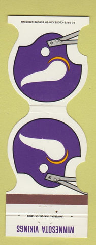 Matchbook Cover - Minnesota Vikings Football 1979 Bank St Paul MN