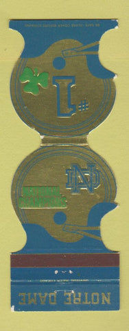 Matchbook Cover - Notre Dame Fighting Irish Football 1977