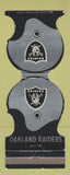 Matchbook Cover - Oakland Raiders Football 1972 Schedule Yellow Pages