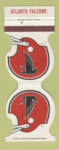 Matchbook Cover - Atlanta Falcons Football 1985 Overnite Trucking