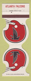 Matchbook Cover - Atlanta Falcons Football 1981 Savannah Bank Trust GA