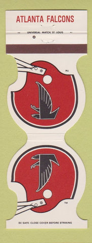 Matchbook Cover - Atlanta Falcons Football 1981 Savannah Bank Trust GA