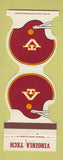 Matchbook Cover - Virginia Tech Hokies Football 1981 Real Estate Blacksburg VA