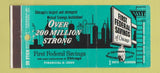 Matchbook Cover - First Federal Savings Chicago IL Full Length 30 Stick