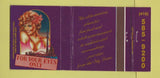 Matchbook Cover - For Yours Eyes Only girlie Toronto ON strip club? 30 Strike